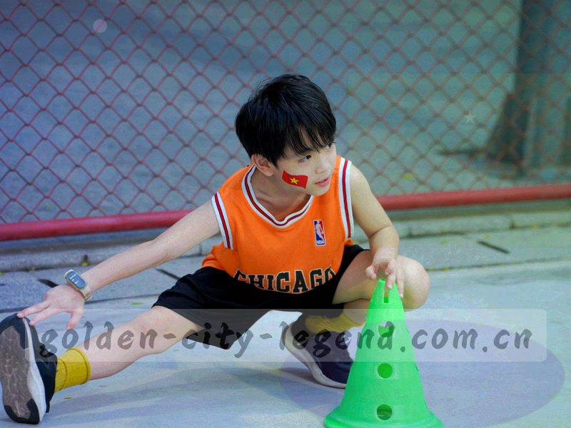 多种娱乐玩法图标与五维对比标签排列在暗色资料卡上